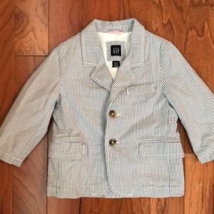Baby Gap Seersucker Blazer 2T